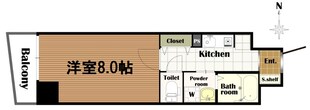 アスティオン大手通の物件間取画像